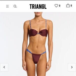 TRIANGL Bikini Set 2026 NWT